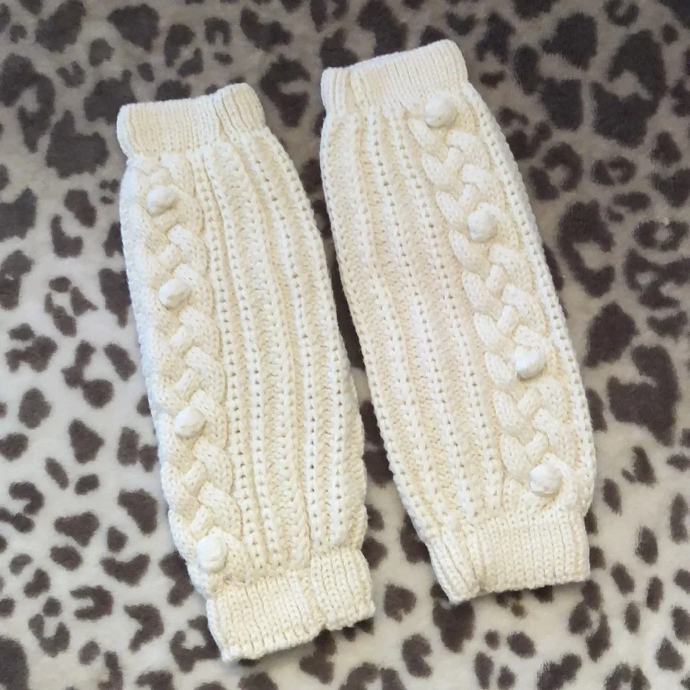 Gap Cable Knit Leg Warmers and Glitter Legwarmers